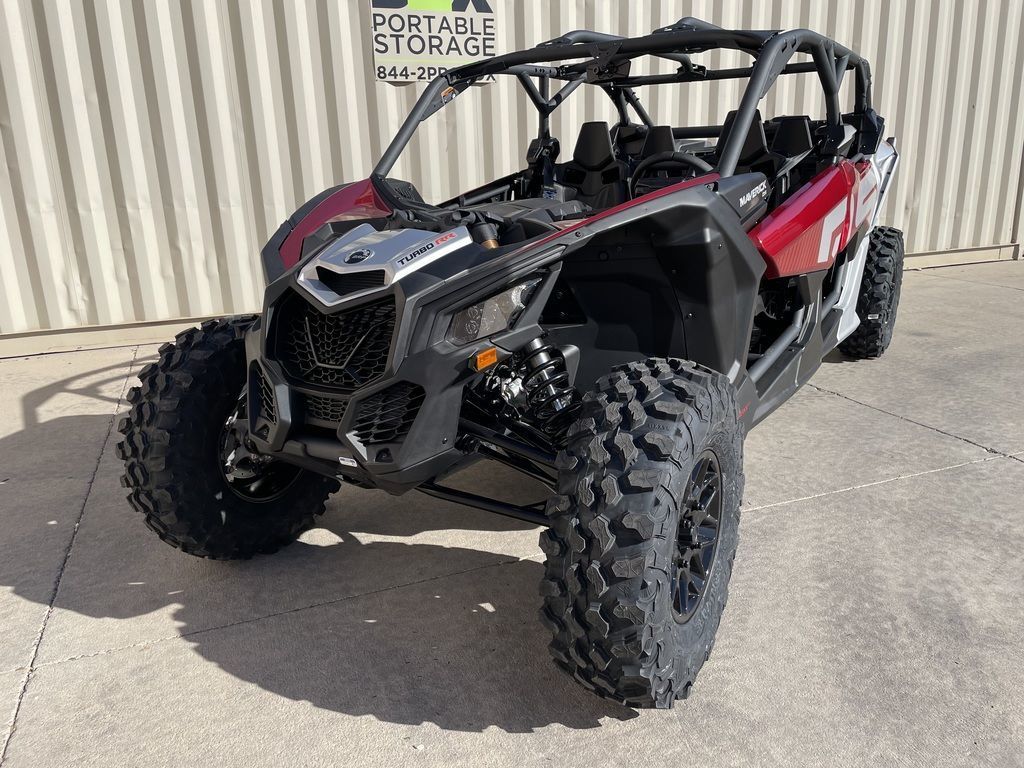 2024 Maverick X3 MAX DS Turbo Fiery Red & Hyp  CA000502X - Click for larger photo