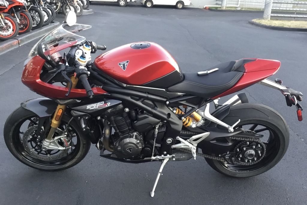 2022 Speed Triple 1200 RR Red Hopper Storm Gr  PW9062 - Click for larger photo