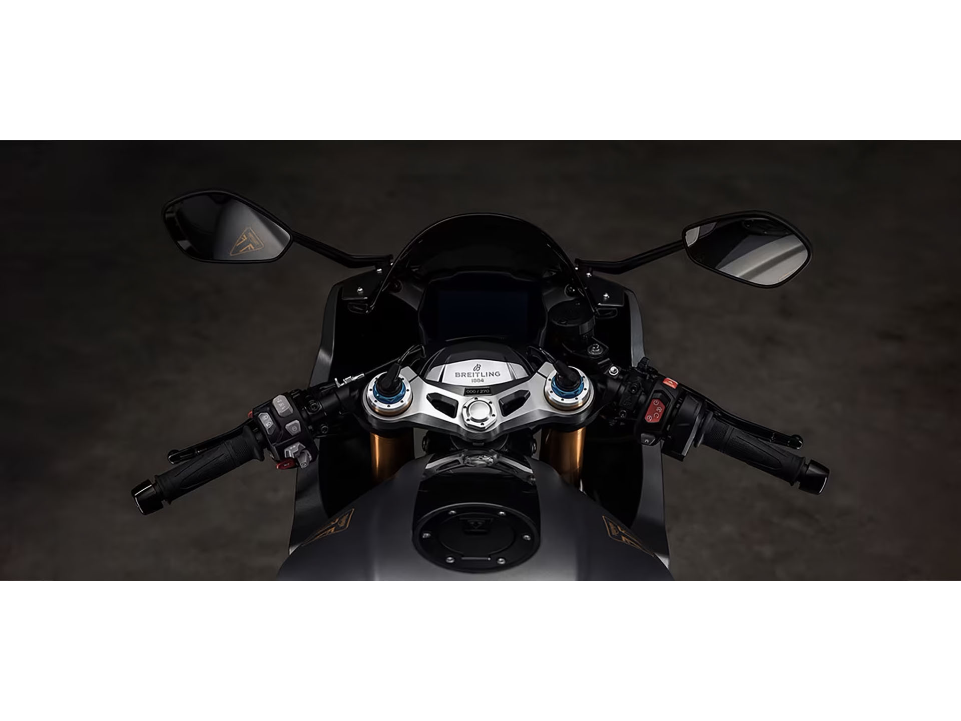 2025 Speed Triple 1200 RR Breitling Limited E Speed Triple 1200 RR Breitling Limited E PREORDER - - Click for larger photo